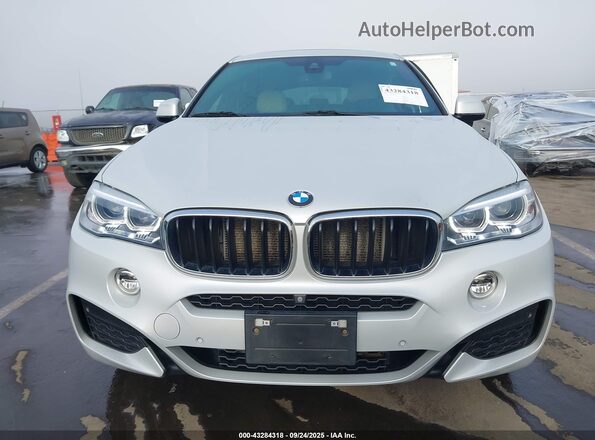5UXKU2C53K0Z64335 2019 BMW X6 Silver Vista del cuadro de instrumentos