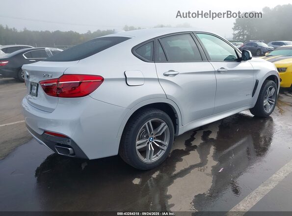 5UXKU2C53K0Z64335 2019 BMW X6 Silver Trasero derecho