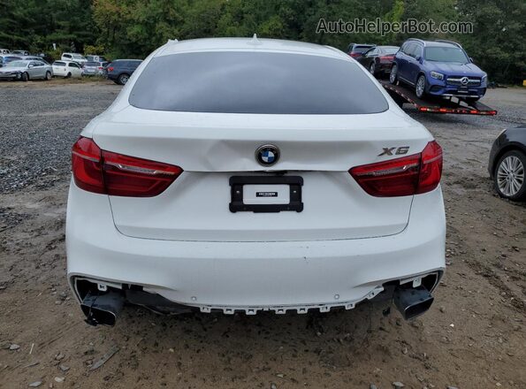 5UXKU6C51K0Z67094 2019 BMW X6 White Vista interior delantera