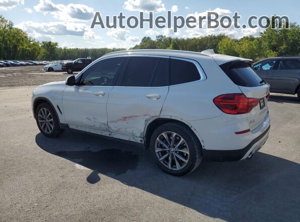 5UXTR9C50KLD94424 2019 BMW X3 White Tył lewy