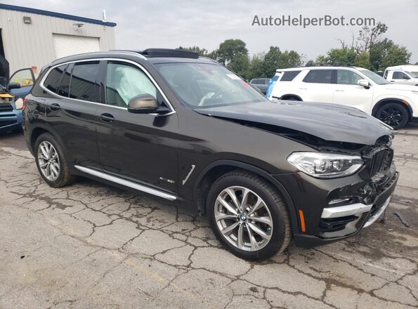 5UXTR9C55JLD59635 2018 BMW X3 Brown 