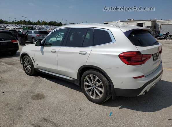 5UXTR9C56JLD58915 2018 BMW X3 White 