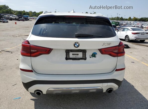 5UXTR9C56JLD58915 2018 BMW X3 White 