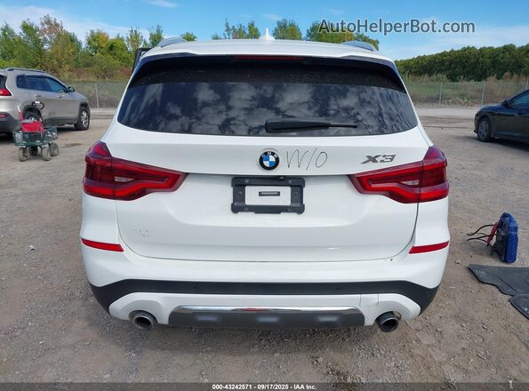 5UXTR9C57JLD59183 2018 BMW X3 White 
