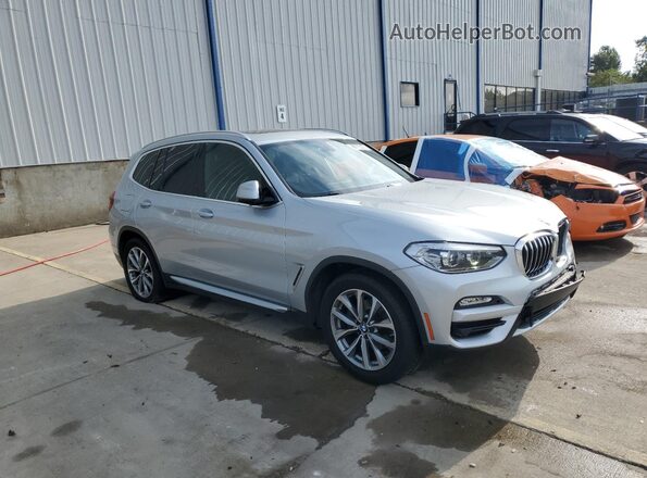 5UXTR9C58JLD69964 2018 BMW X3 Серебряный 