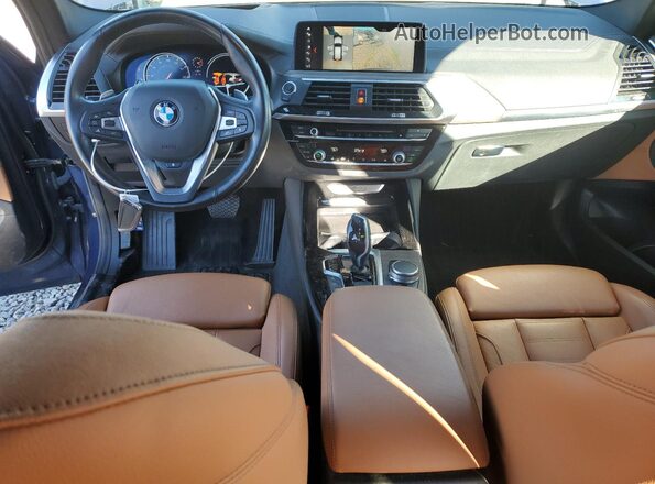 5UXTR9C5XJLD62935 2018 BMW X3 Синий 