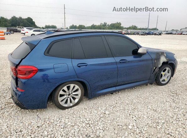 5UXTS3C58J0Y96340 2018 BMW X3 Синий 