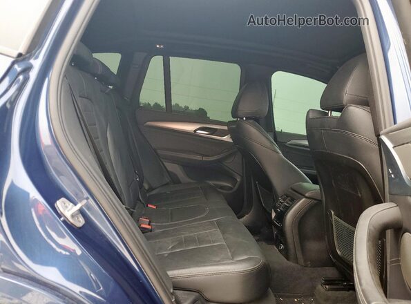 5UXTS3C58J0Y96340 2018 BMW X3 Синий 