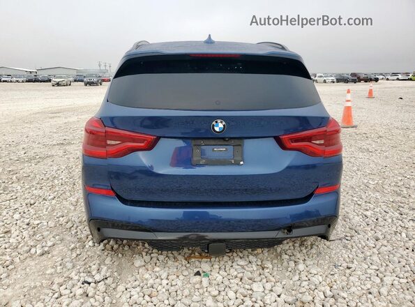 5UXTS3C58J0Y96340 2018 BMW X3 Синий 