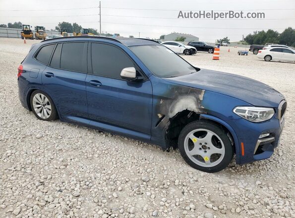 5UXTS3C58J0Y96340 2018 BMW X3 Синий 