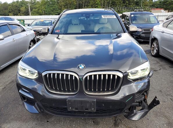 5UXTS3C5XKLR72897 2019 BMW X3 Gray Դիմացի տեսք
