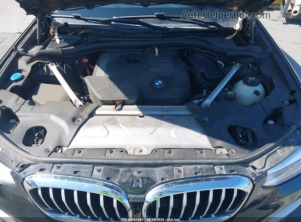 5UXTY3C00L9B58200 2020 BMW X3 Black Vista trasera