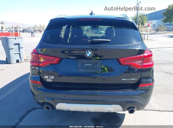 5UXTY3C00L9B58200 2020 BMW X3 Black 