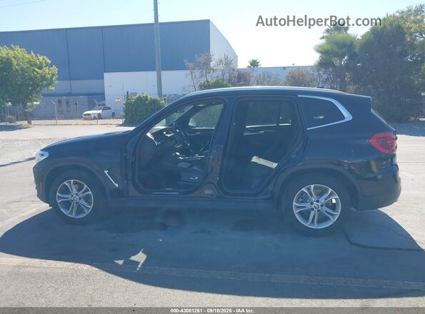 5UXTY3C00L9B58200 2020 BMW X3 Black 