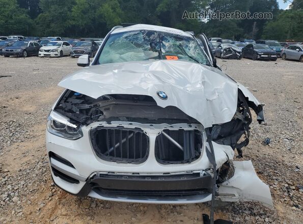 5UXTY3C01M9E51895 2021 BMW X3 White Widok z przodu