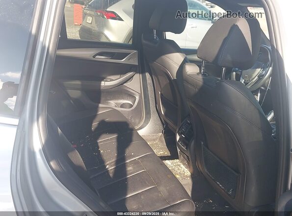 5UXTY3C01M9H42767 2021 BMW X3 Silver Vista de la etiqueta del VIN