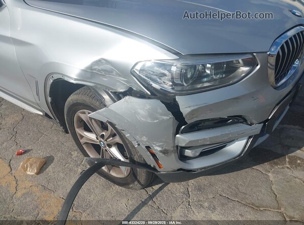 5UXTY3C01M9H42767 2021 BMW X3 Silver Vista frontal
