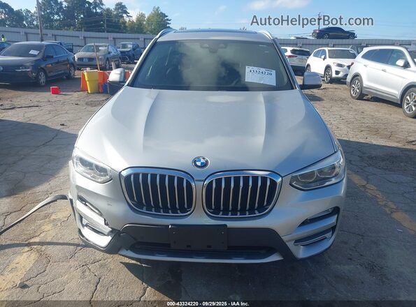 5UXTY3C01M9H42767 2021 BMW X3 Silver Vista del cuadro de instrumentos