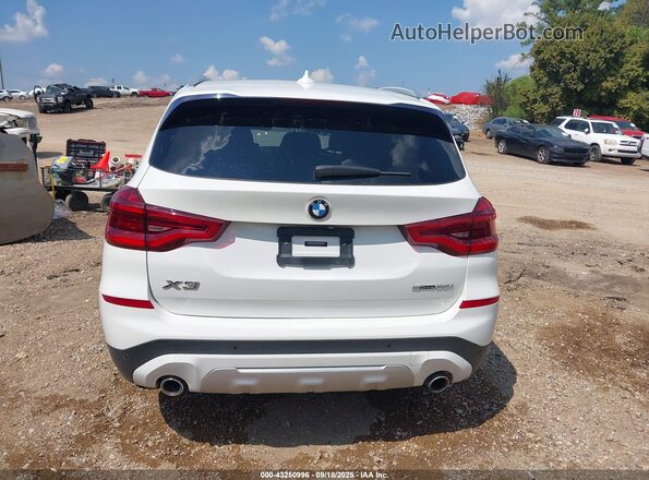 5UXTY3C04L9B70317 2020 BMW X3 White 