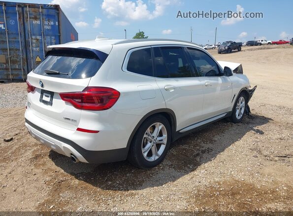 5UXTY3C04L9B70317 2020 BMW X3 White Tył prawy