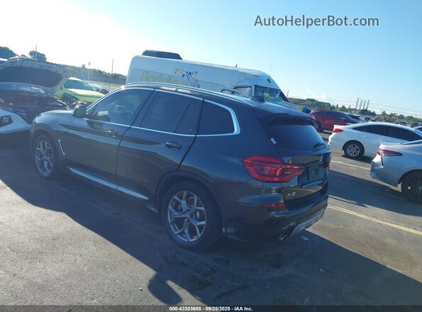 5UXTY3C07M9E58110 2021 BMW X3 Gray Tył lewy