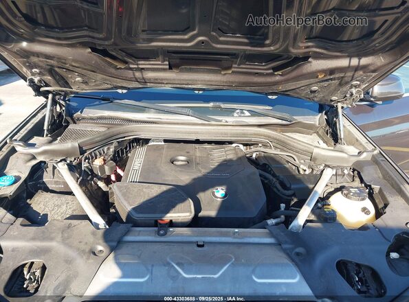 5UXTY3C07M9E58110 2021 BMW X3 Gray Widok z tyłu