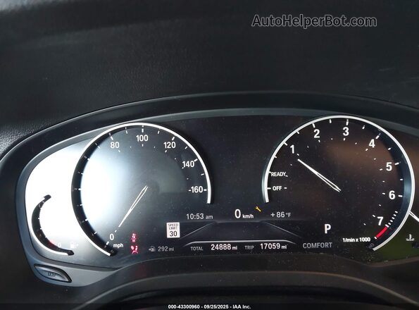 5UXTY3C08L9B17149 2020 BMW X3 Черный Вид задних сидений