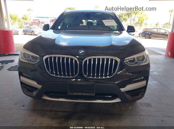 5UXTY3C08L9B17149 2020 BMW X3 Черный Вид щитка приборов