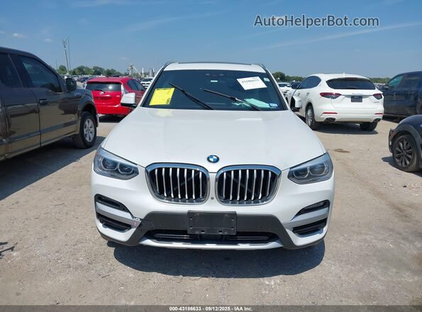 5UXTY3C09L9B29925 2020 BMW X3 Белый Вид щитка приборов