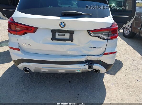 5UXTY3C09L9B29925 2020 BMW X3 Белый Вид спереди