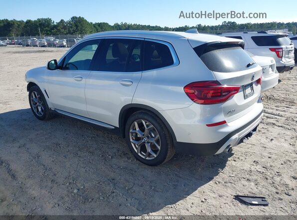 5UXTY3C0XLLE55574 2020 BMW X3 White Задня ліва чверть