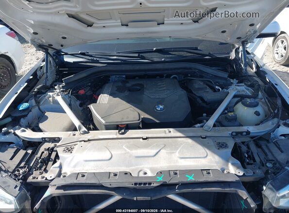 5UXTY3C0XLLE55574 2020 BMW X3 White Вид ззаду