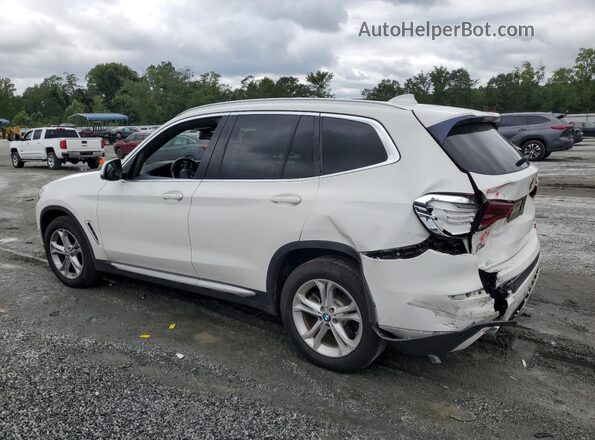 5UXTY5C00L9D08785 2020 BMW X3 White Tył lewy