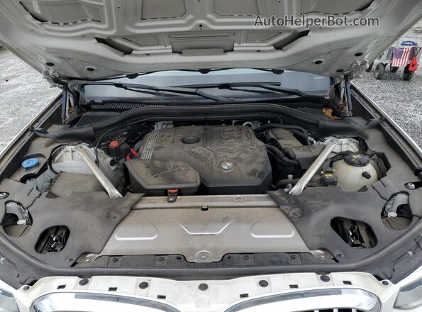5UXTY5C00L9D08785 2020 BMW X3 White Widok komory silnika