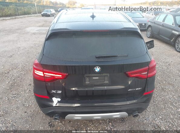 5UXTY5C00M9F13010 2021 BMW X3 Черный 