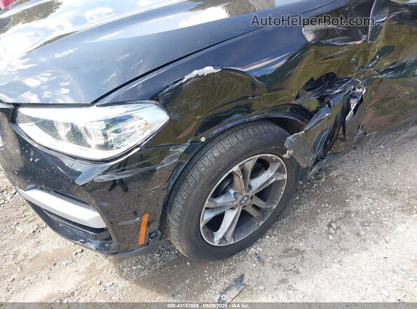 5UXTY5C02LLT32182 2020 BMW X3 Черный Вид спереди