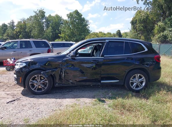 5UXTY5C02LLT32182 2020 BMW X3 Черный Панорамный вид салона 360°