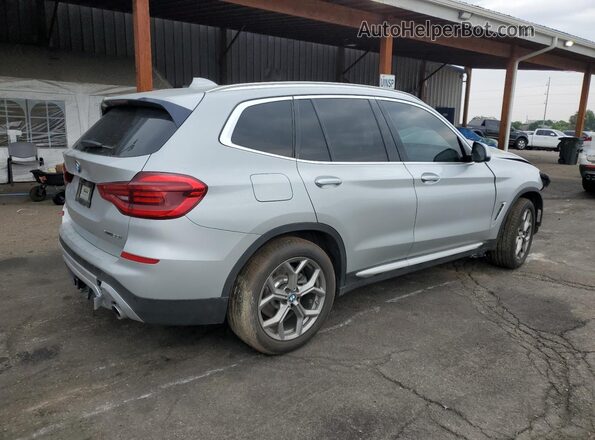 5UXTY5C04M9E30020 2021 BMW X3 Silver უკანა მარჯვენა