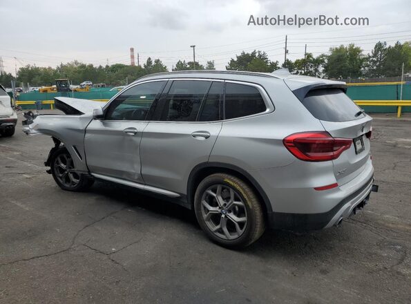 5UXTY5C04M9E30020 2021 BMW X3 Silver უკანა მარცხენა