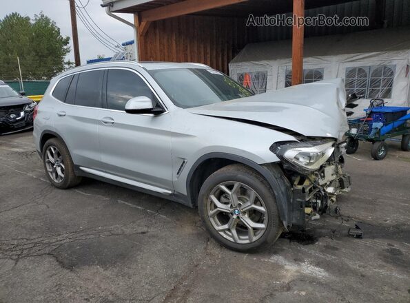 5UXTY5C04M9E30020 2021 BMW X3 Silver წინა მარჯვენა