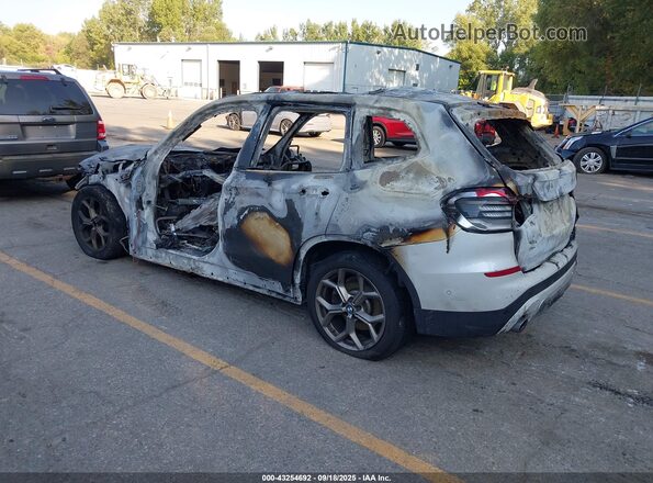 5UXTY5C05M9E28003 2021 BMW X3 White Задня ліва чверть