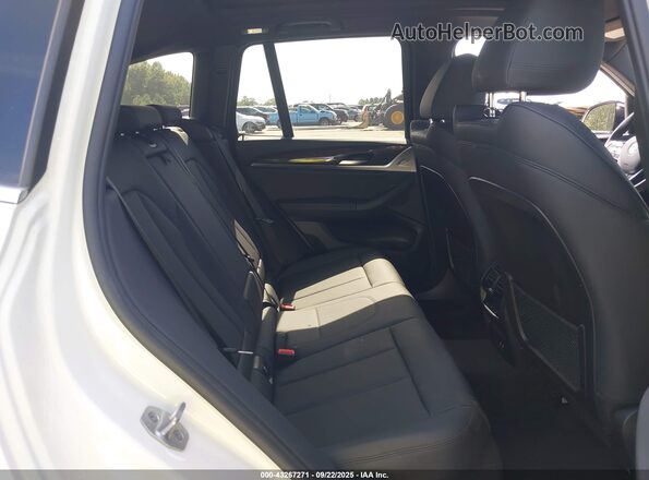 5UXTY5C06M9E93541 2021 BMW X3 White Вид наклейки з VIN-кодом