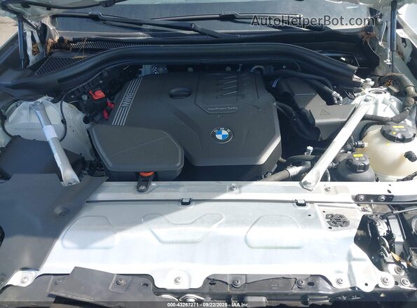 5UXTY5C06M9E93541 2021 BMW X3 White Вид ззаду