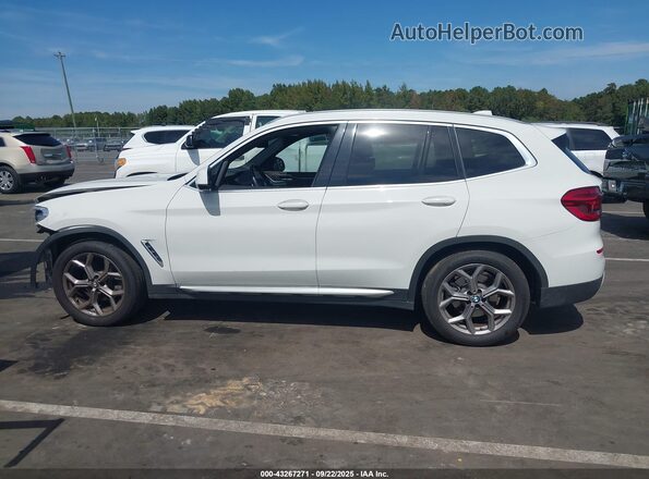 5UXTY5C06M9E93541 2021 BMW X3 White 