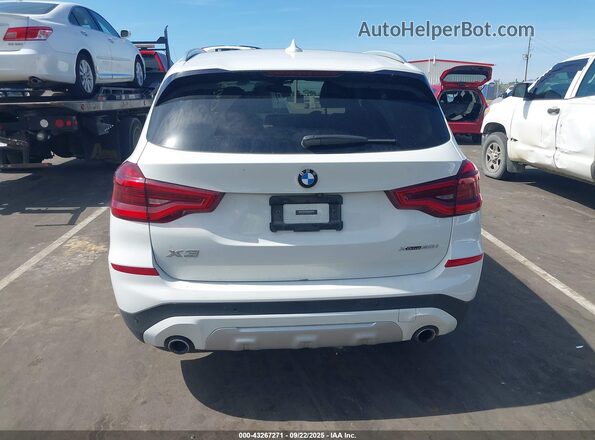 5UXTY5C06M9E93541 2021 BMW X3 White 