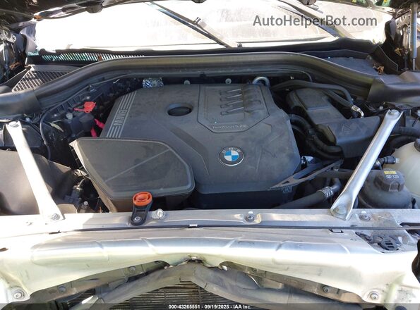 5UXTY5C06M9F33407 2021 BMW X3 Black Հետևի տեսք