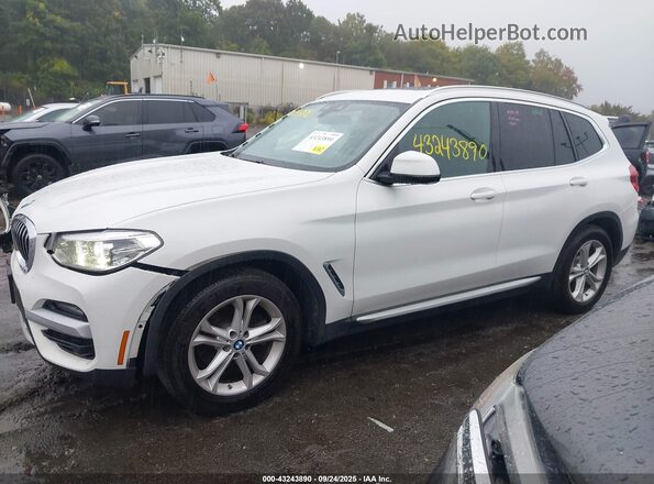 5UXTY5C07L9C08036 2020 BMW X3 White 