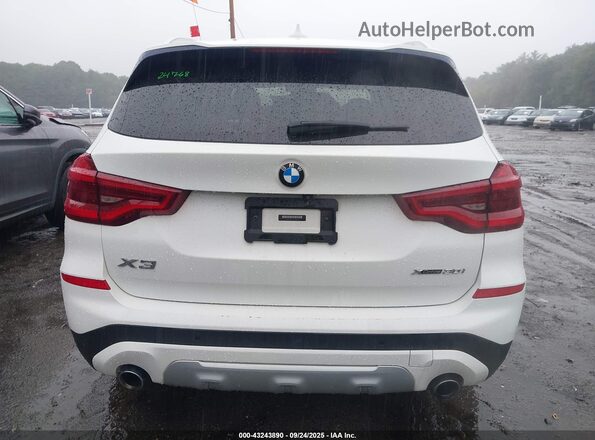 5UXTY5C07L9C08036 2020 BMW X3 White 