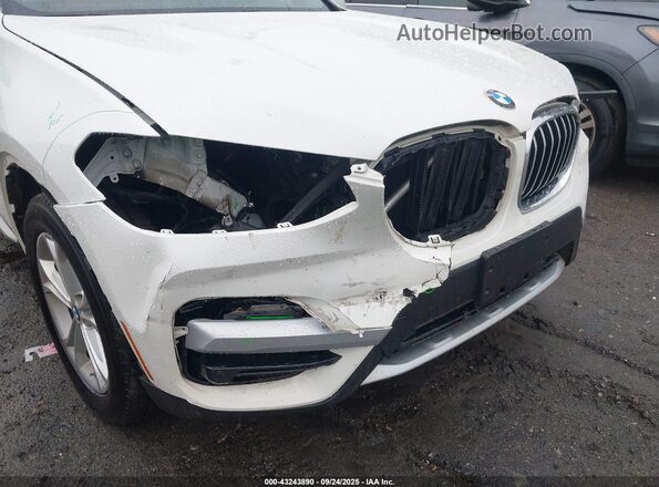 5UXTY5C07L9C08036 2020 BMW X3 White Вид спереду