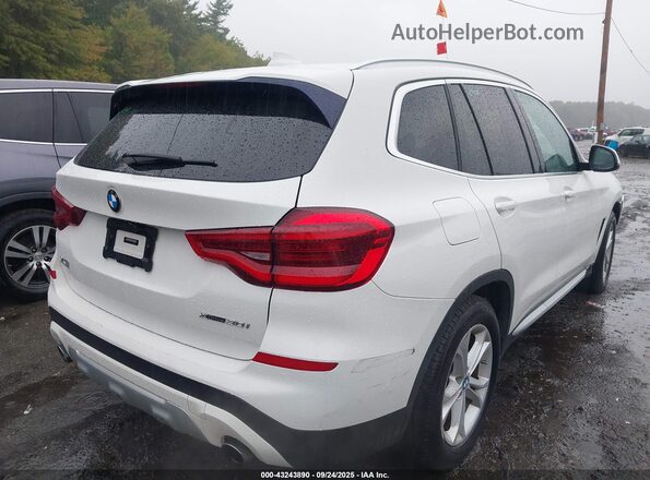 5UXTY5C07L9C08036 2020 BMW X3 White Задня права чверть